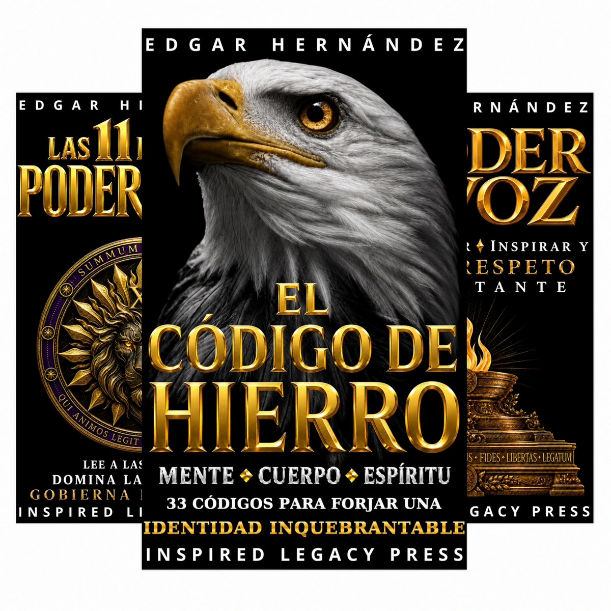 Serie de libros Inspired Legacy Identidad de Edgar Hernández.